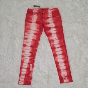 Romeo & Juliet Couture Tie Die Skinny Jeans. Size 30. NWT!